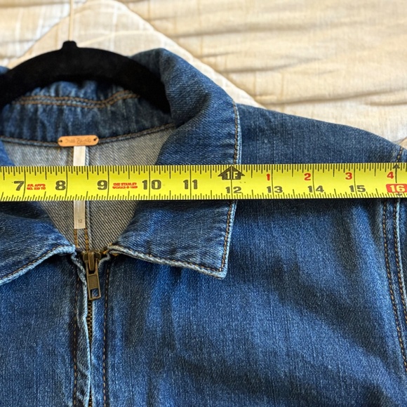 Free People Denim Jumpsuit - Picture 6 of 9